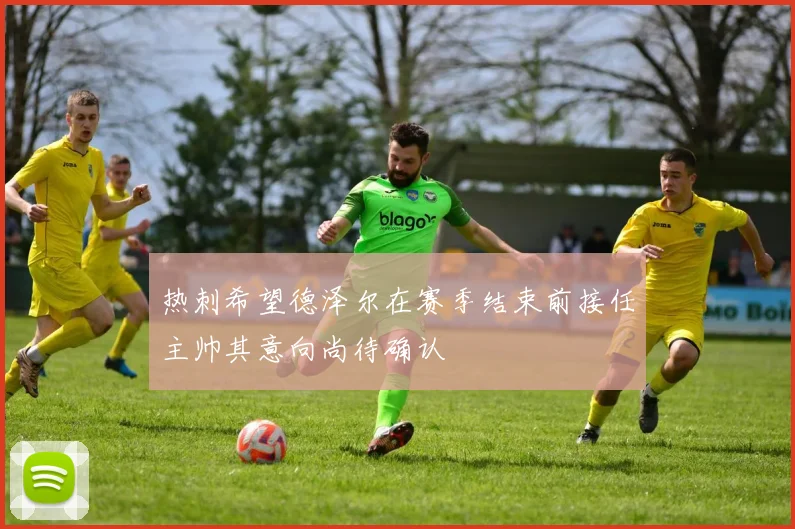 热刺希望德泽尔在赛季结束前接任主帅其意向尚待确认